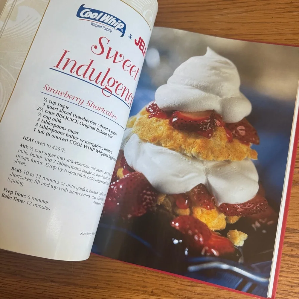 Magical Endings Cool Whip‎ & Jell-O Dessert Cookbook Hardcover 2002